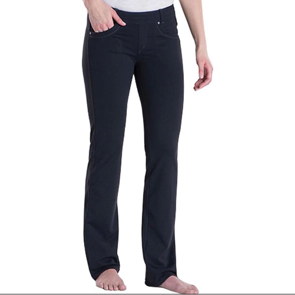 Kuhl womens black straight leg jeans size 16 regular